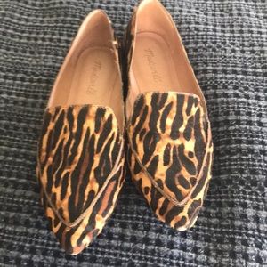 Madewell leopard flats